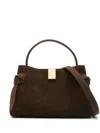 Yuzefi Mini Gyoza Tote Bag In Brown