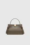 Yuzefi Mini Gyoza Tote Bag In Brown