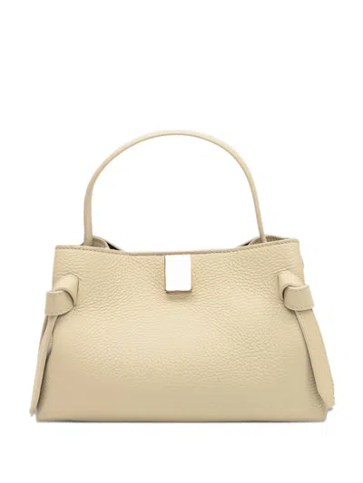 Yuzefi Mini Gyoza Tote Bag In Nude