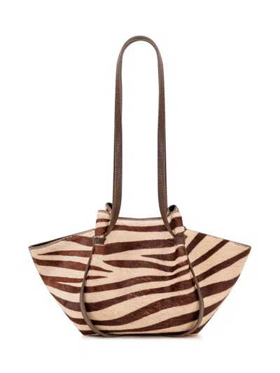 Yuzefi Mini Mochi Shoulder Bag In Savanna