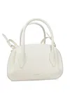 Yuzefi Mini Oyster Duffle Bag In White