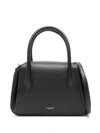 Yuzefi Mini Oyster Tote Bag In Black