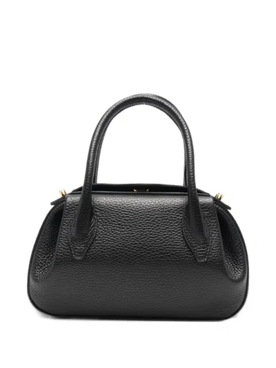Yuzefi Mini Oyster Tote Bag In Black