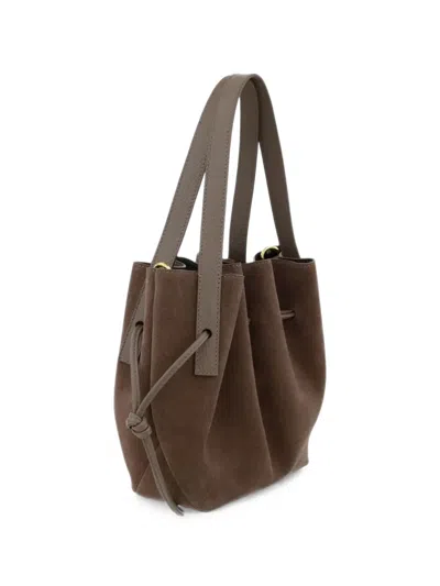 Yuzefi Mini Scallop Tote Bag In Purple