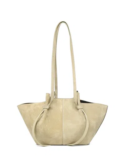 Yuzefi Mochi Knotted-strap Shoulder-bag In Green