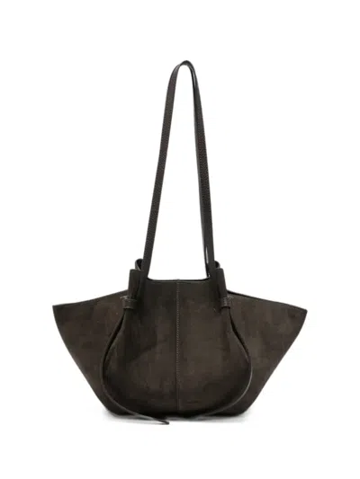 Yuzefi Mochi Leather Shoulder Bag In Brown