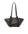Yuzefi Mochi Logo Printed Shoulder Bag In Black