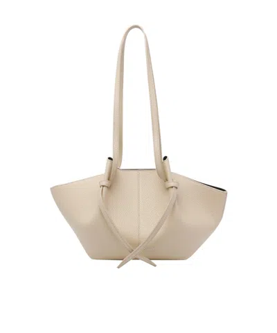 Yuzefi Mochi Logo Printed Tote Bag In Neutral