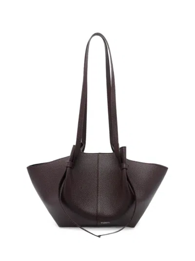 Yuzefi Mochi Pebble-grain Shoulder Bag In Red