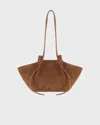 Yuzefi Väska Mochi Suede Cognac