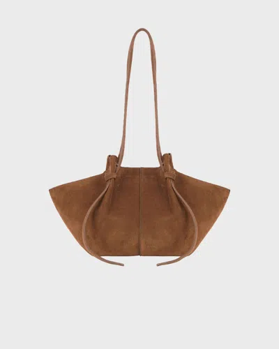 Yuzefi Väska Mochi Suede Cognac