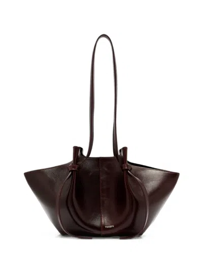 Yuzefi Mochi Tote Bag In Burgundy