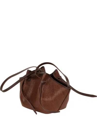 Yuzefi Mochi Woven Tote Bag In Brown