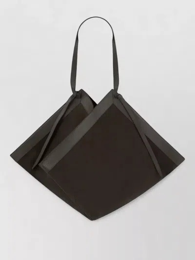 Yuzefi Modern Tote Bag Adjustable Straps In Brown