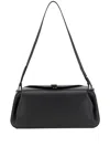 Yuzefi Oyster Clutch Bag In Black