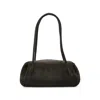 Yuzefi Oyster Leather Shoulder Bag In Brown