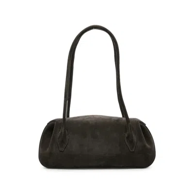 YUZEFI OYSTER LEATHER SHOULDER BAG