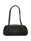 Yuzefi Oyster Leather Shoulder Bag In Brown