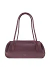 Yuzefi Lettering Shoulder Bag In Red