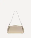 Yuzefi Oyster Shoulder Bag In White