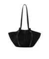 Yuzefi Patchwork Design Single-shoulder Bag In Black