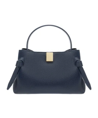 Yuzefi Pebble-grain Leather Tote-bag In Midnight