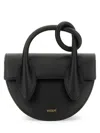 Yuzefi Pretzel Crossbody Bag In Black
