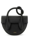 Yuzefi Pretzel Crossbody Bag In Black