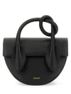 Yuzefi Pretzel Crossbody Bag In Black
