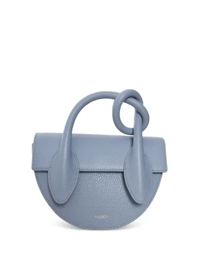 Yuzefi Pretzel Mini Bag In Blue