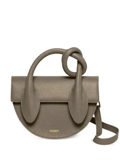 Yuzefi Pretzel Mini Bag In Neutrals