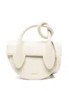 Yuzefi Pretzel Tote Bag In Neutrals