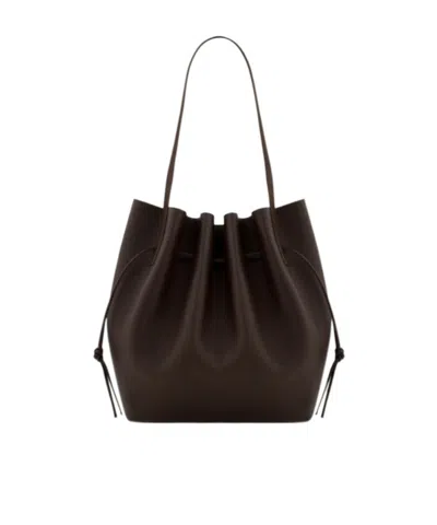 Yuzefi Scallop Tote In Black