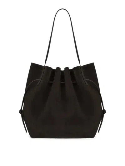 Yuzefi Scallop Tote In Brown