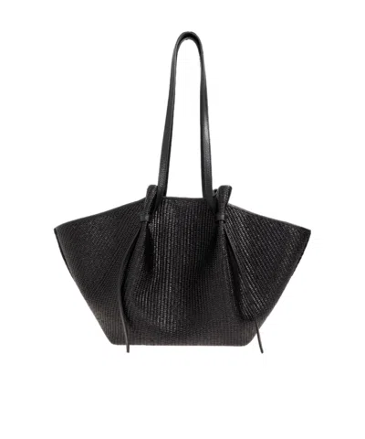 Yuzefi Schwarz Shopper-tasche In Black