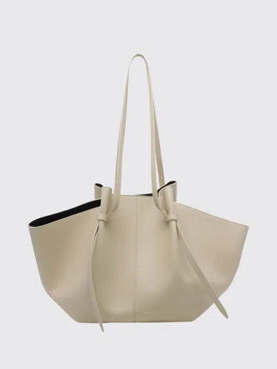 Yuzefi Shoulder Bag Woman Color Beige In Neutral