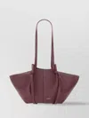 Yuzefi Shoulder Bags With Textured Finish And Long Handles