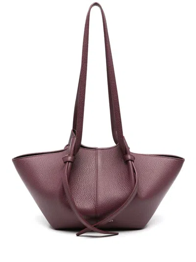 Yuzefi Small Mochi Shoulder Bag In Purple