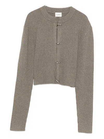 Yuzefi Stella Cardigan In Neutral