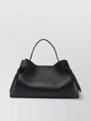 Yuzefi Structured Hand Tote Bag Knots In Black