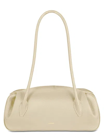 Yuzefi Structured Shoulder Bag In Ivory