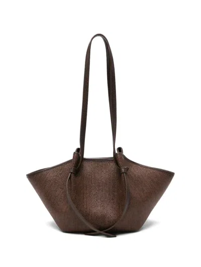 Yuzefi "suede Mochi" Bag In Brown