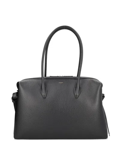 Yuzefi Large Brioche Shoulder Bag Gold Hardware In Pattern