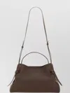 Yuzefi Top Handle Shoulder Bag Textured Finish
