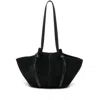 Yuzefi Mochi Leather Tote Bag In Black