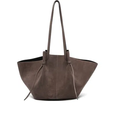 Yuzefi Large Mochi Tote Bag In Brown