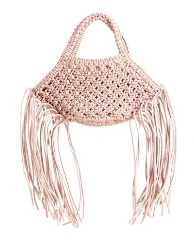 Yuzefi Woman Handbag Pastel Pink Size - Soft Leather