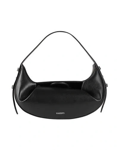 Yuzefi Woman Handbag Black Size - Leather