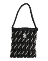 Yuzefi Woman Handbag Black Size - Soft Leather In Black