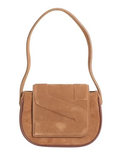 Yuzefi Woman Handbag Brown Size - Leather